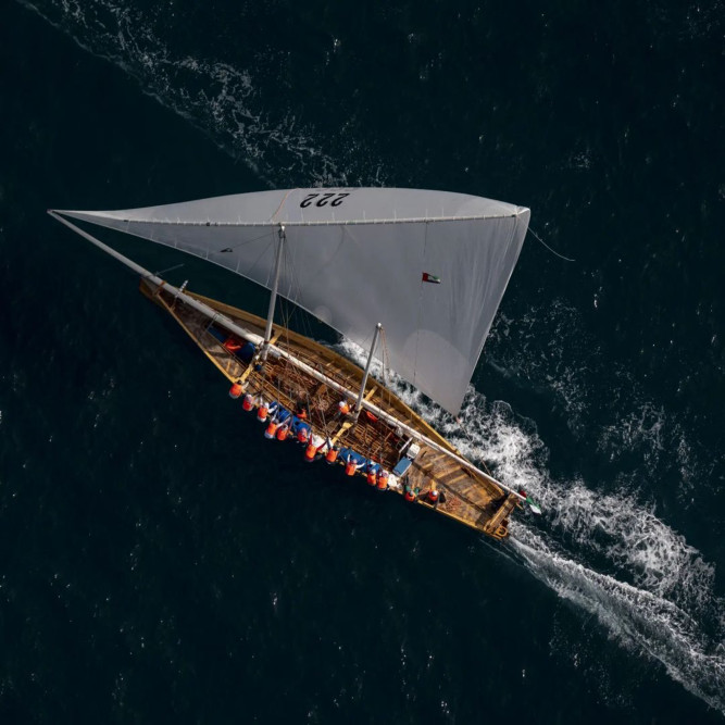 “AL-SHAQI” CHAMPION OF SHEIKH ZAYED FESTIVAL 60- FOOT SAILING BEARINGS